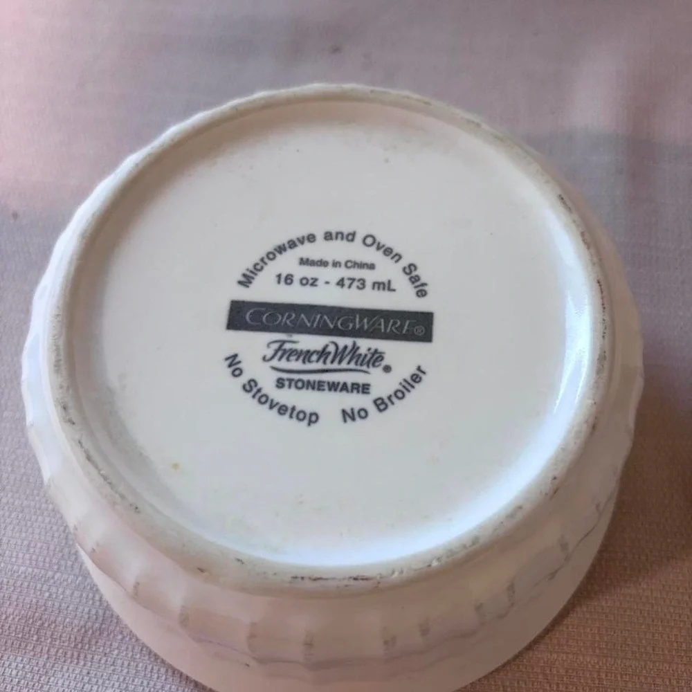 Corningware french white